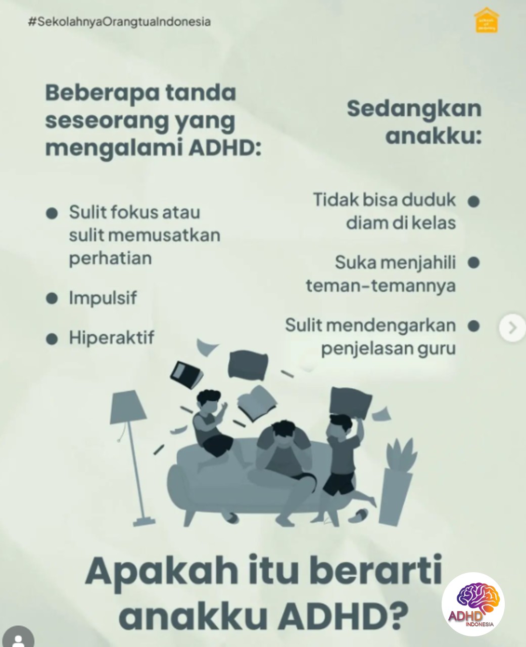 Ciri dan Gejala ADHD pada Anak Usia Dini di Kota Tegal
