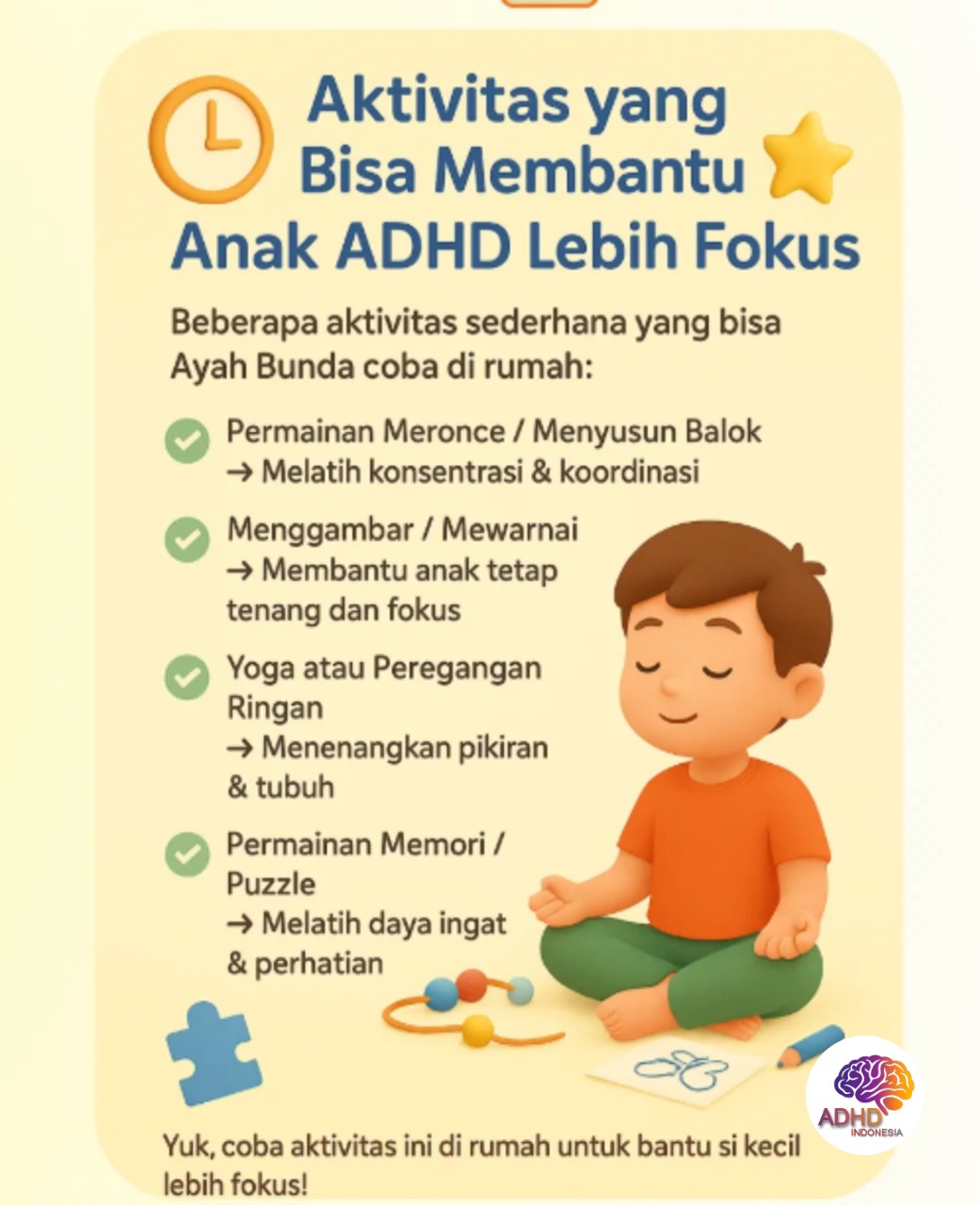 Pendekatan Edukatif yang Tepat untuk Anak ADHD di Kota Tegal
